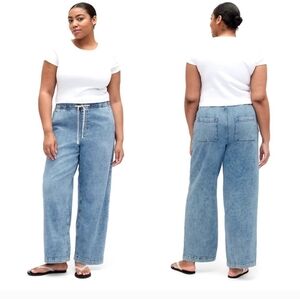 GAP Light Blue Wide Leg Jeans